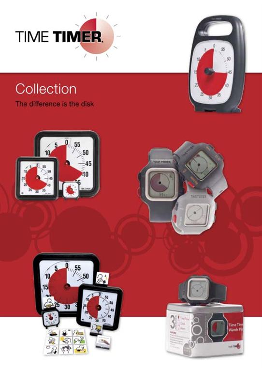 Time Timer catalogue front page